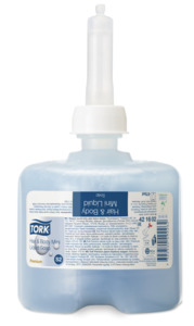 421602-60 Tork Premium жидкое мыло-гель, 0,475л., S2, для тела и волос