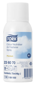 236070-61 Tork Premium аэрозольный освежитель воздуха, нейтрализатор запахов, 75 мл