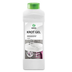 Специальное средство для прочистки канализационных труб GraSS "Krot Gel", 1л.