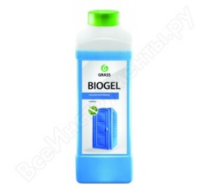 Специальное средство для биотуалетов GraSS "Biogel", 1л., гель