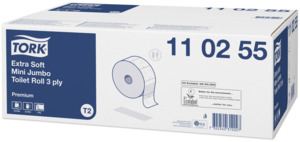 110255-15 Tork Premium туалетная бумага в мини рулонах ультрамягкая, 12 шт