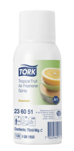 236051-61 Tork Premium аэрозольный освежитель воздуха, тропический аромат, 75 мл